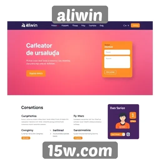 Avaliação da interface de usuário do site aliwin